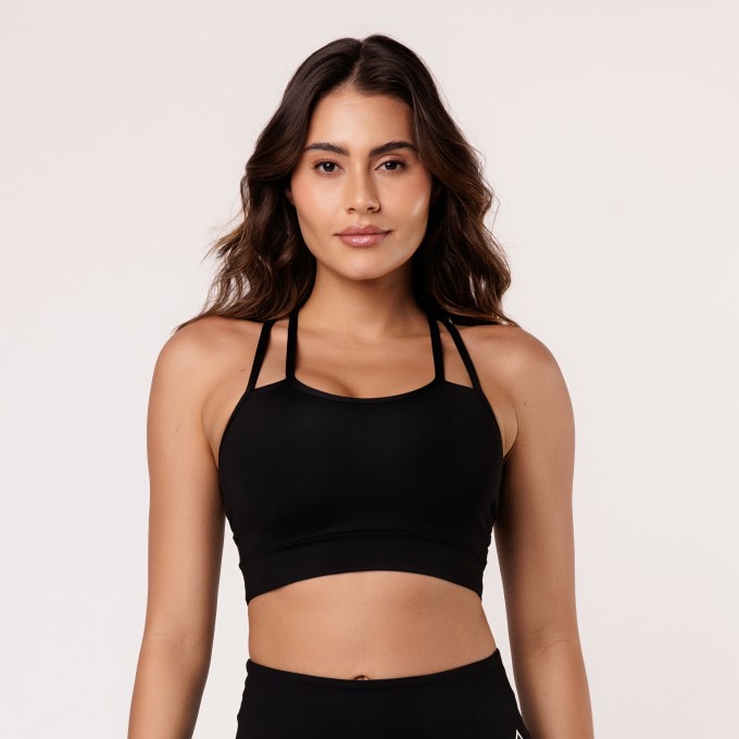 Top Fusion Fit Preto