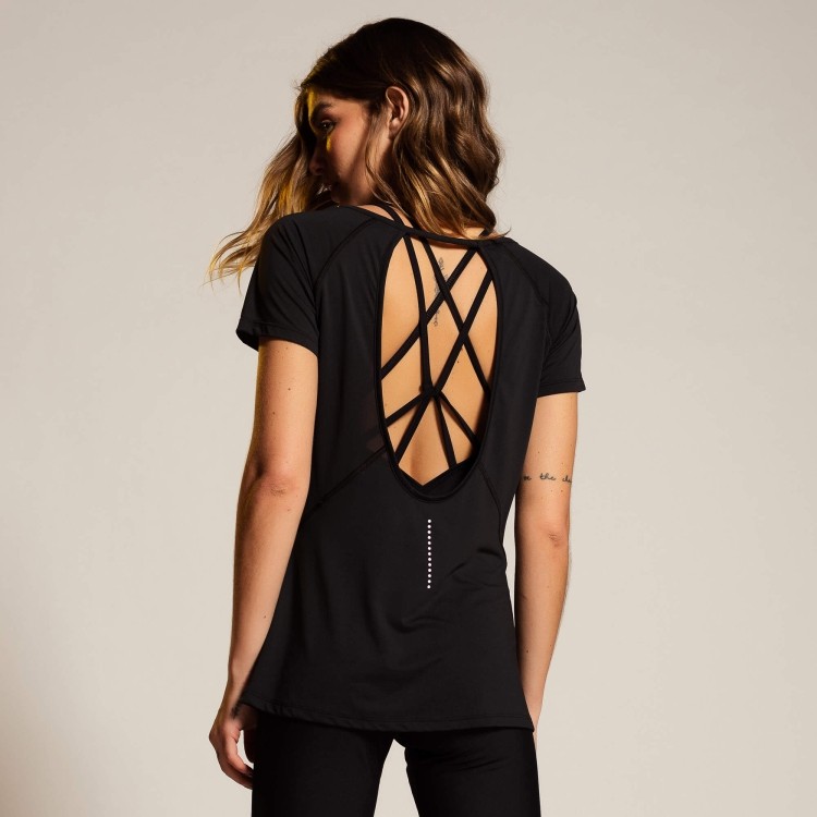 Blusa preto bio active