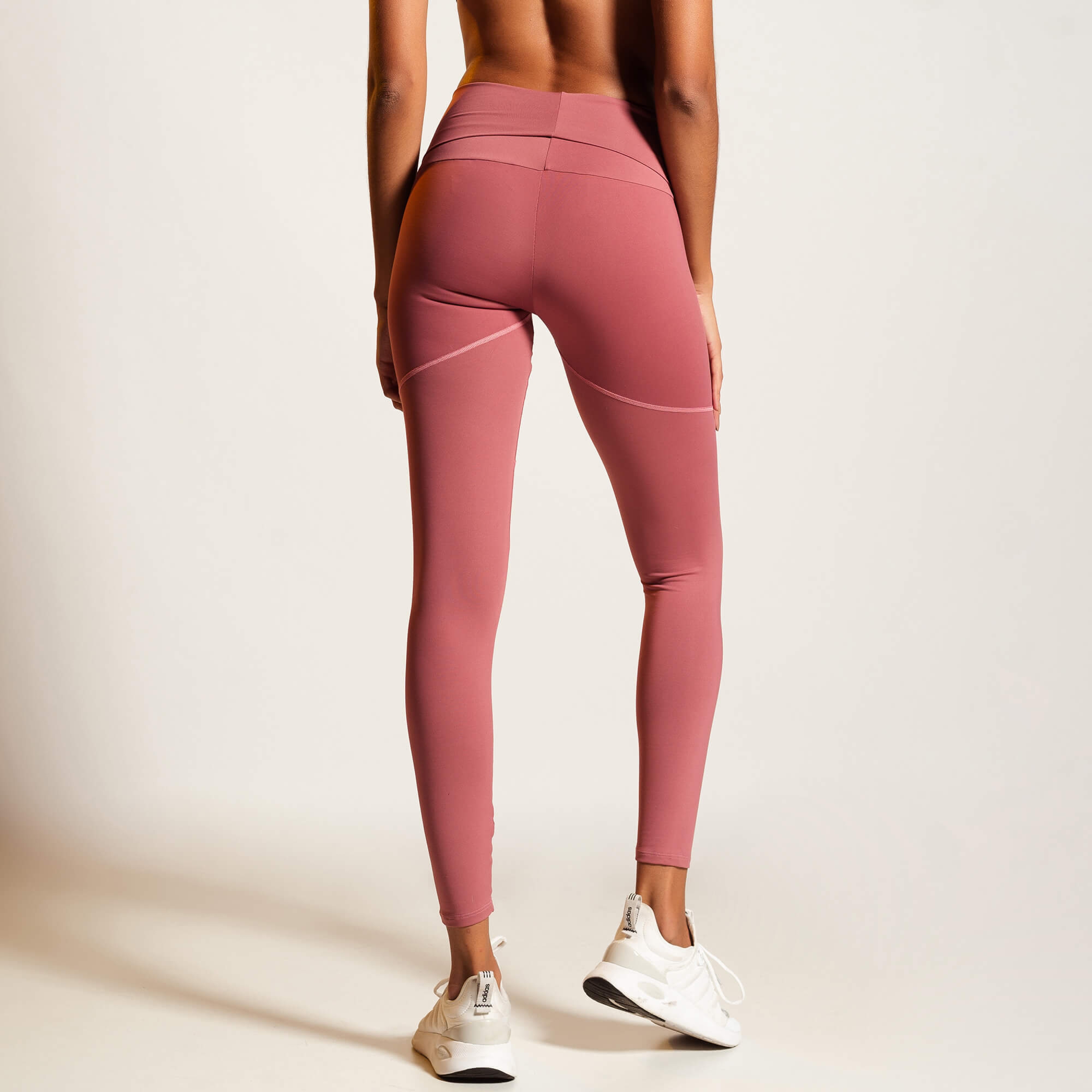 Calça legging rosê zen - Lett Sports