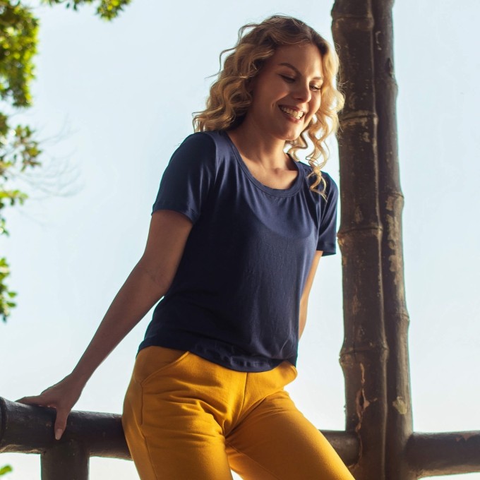 Blusa marinho viva