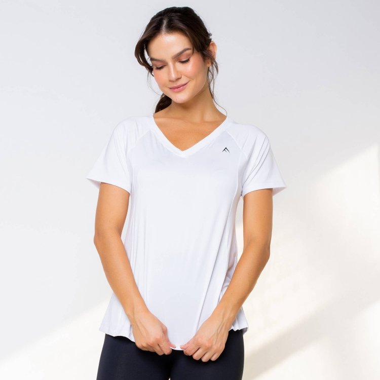 Blusa branca basic