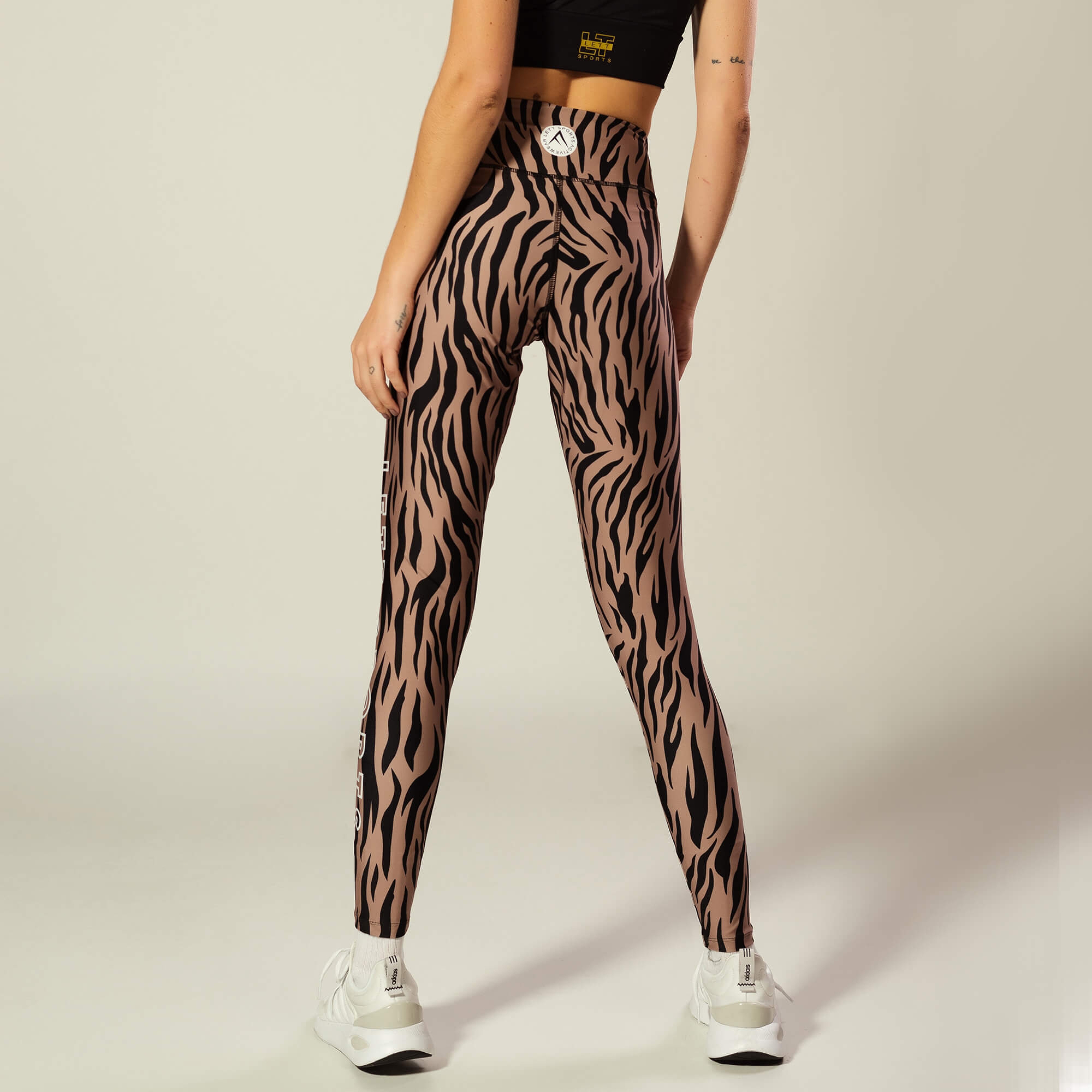 calça legging estampada tiger print - Lett Sports
