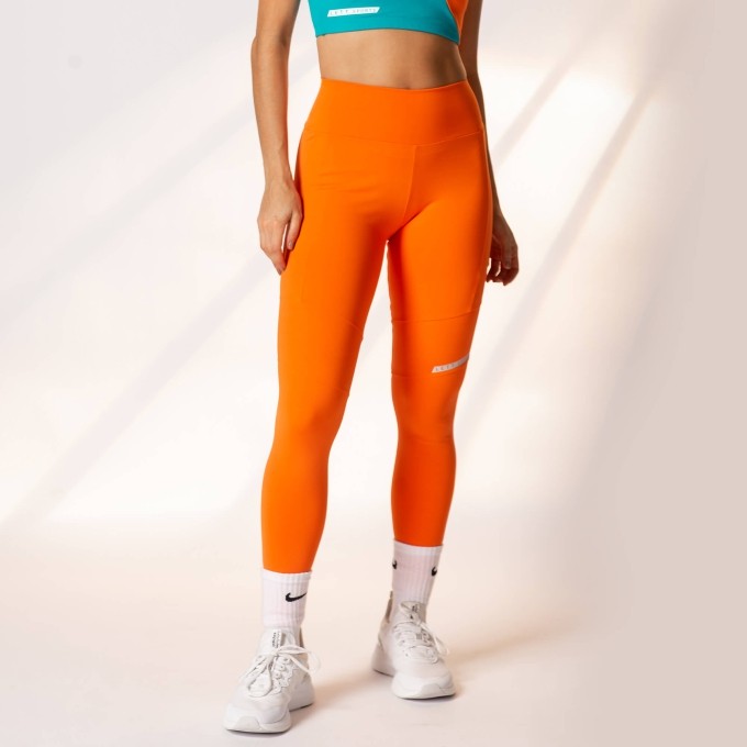 legging laranja impulse