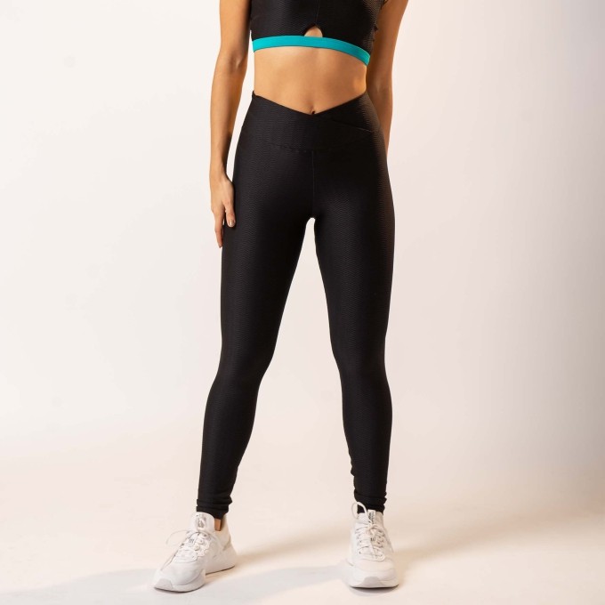 calça legging preta ziggy