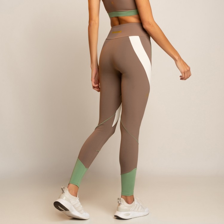 LEGGING STALK CASTANHO