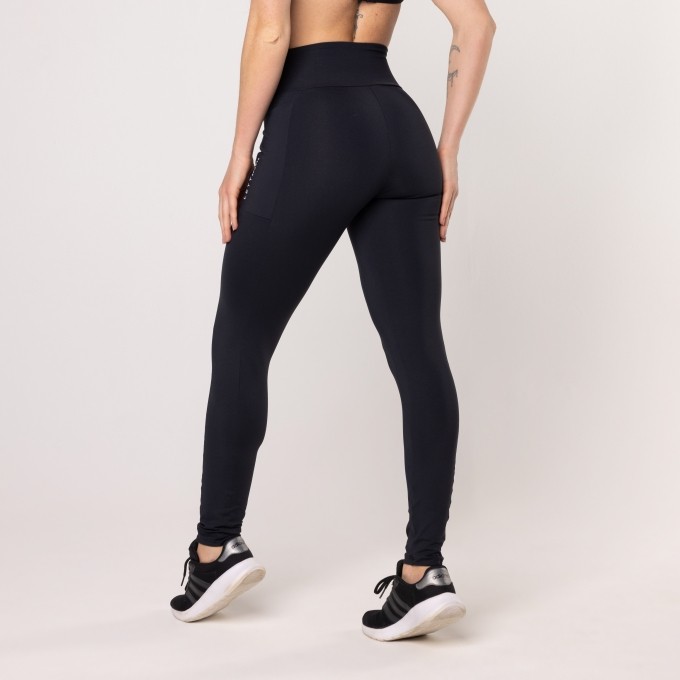LEGGING BASIC POCKET PRETO