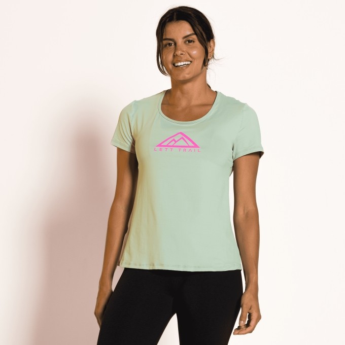 BLUSA TRAIL MENTA